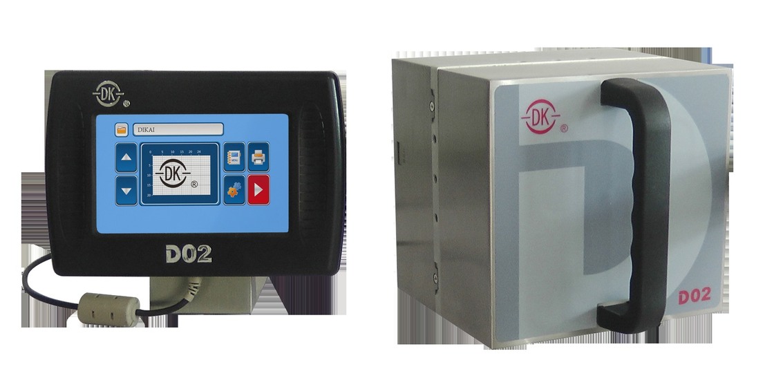 DIKAI D02 열 전송 오버프린터, 24mm 프린트 헤드 200 DPI 및 120 PPM 인쇄 속도