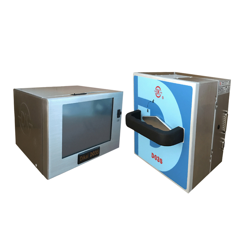DIKAI D03S 32mm 열전사 오버프린터, AC100-240V 50/60Hz 전원 및 6bar/90psi 공기 공급, 32x60mm/32x100mm 인쇄 영역