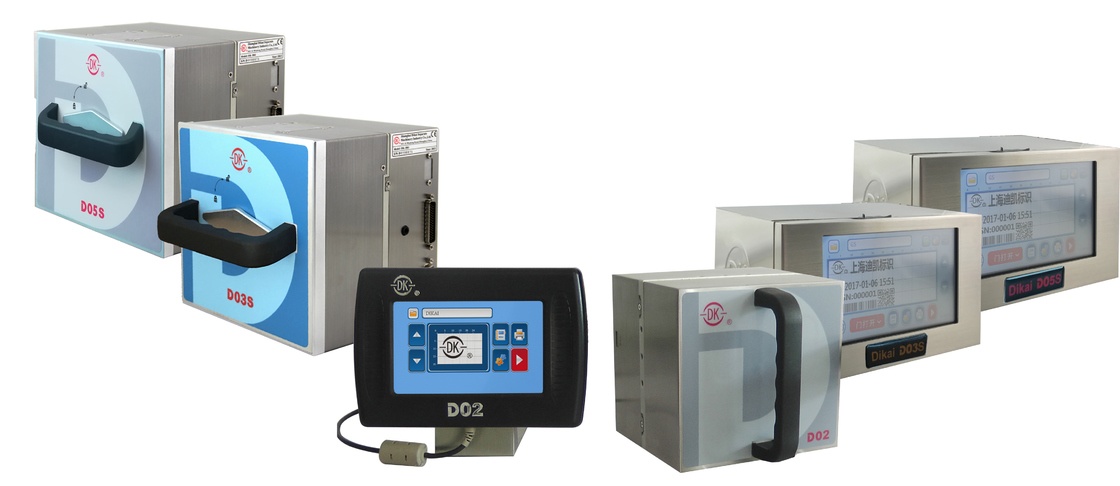 DIKAI D05S 53mm 열전사 오버프린터, AC100-240V 전원 공급 장치, 6bar 공기 공급 및 53x70mm 인쇄 영역 스마트 코딩 머신